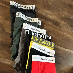 Bundle Seven Men Calvin Klein and Others Size S/M